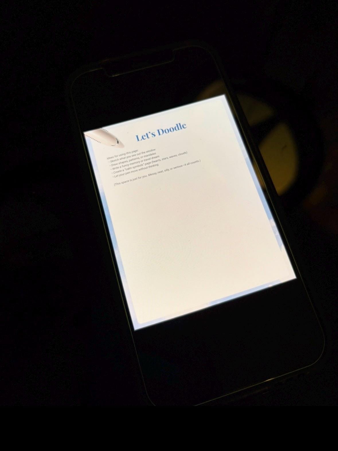 CEO of Panic Journal: airplane edition